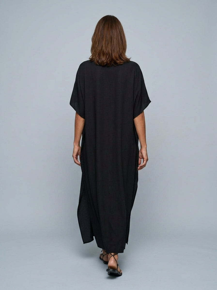 Kaftan — On Model - Back View | Generated by Modelize